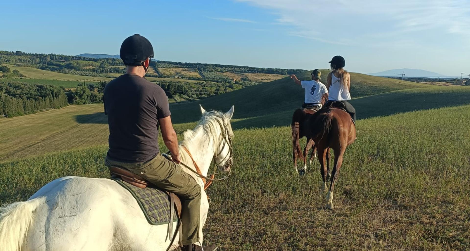 horseback riding Bolgheri